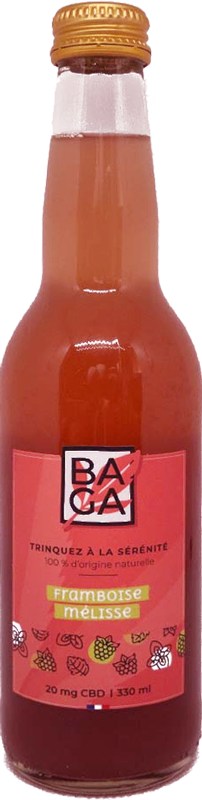 BOISSON CBD - FRAMBOISE MELISSE