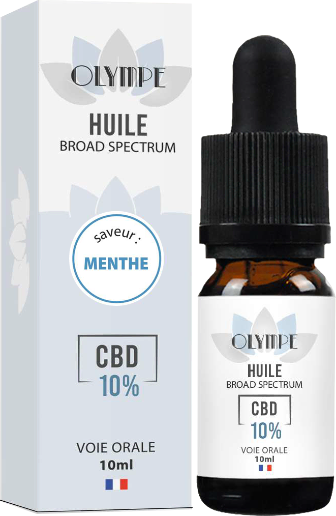 HUILE CBD BROAD SPECTRUM MENTHE